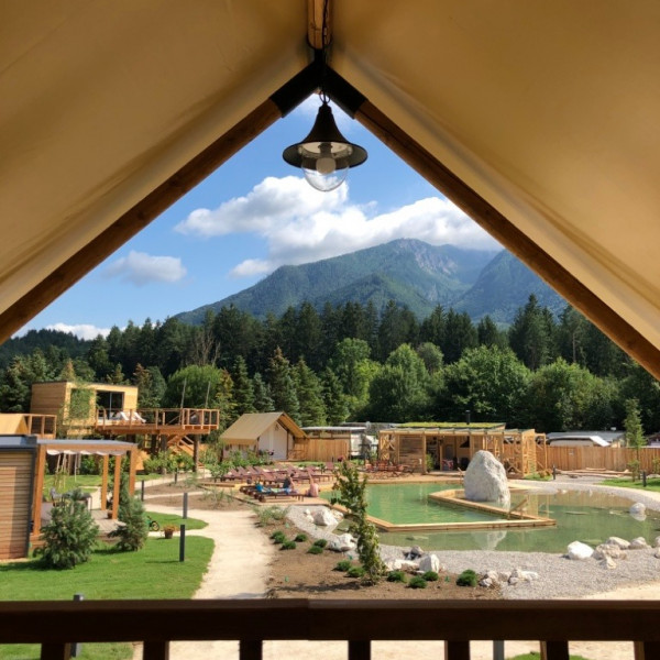Glamping tents